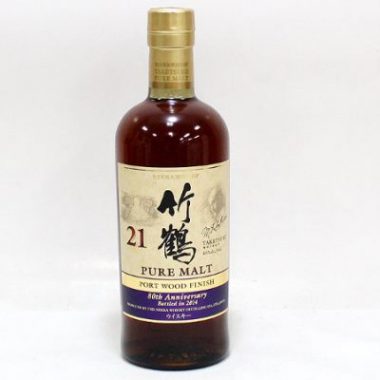 NIKKA（ニッカ）竹鶴２１年ピュアモルト ポートウッドフィニッシュ