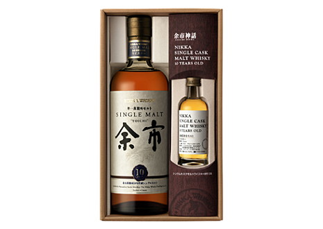 余市１０年 シングルカスク・カスクストリングス 62°ミニボトル 50ml