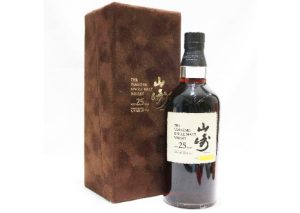 東京都町田市のお客様から山崎２５年を宅配買取させて頂きました。