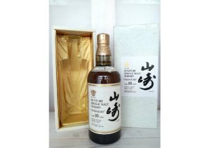 栃木県下野市のお客様からシングルモルト山崎１０年を宅配買取させて頂きました。