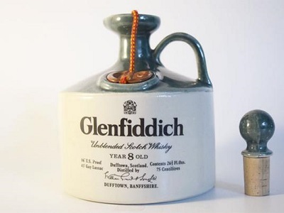 グレンフィディック ８年 陶器ボトル