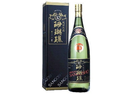 琉球泡盛 珊瑚礁 １０年貯蔵 古酒 １８００ｍｌ