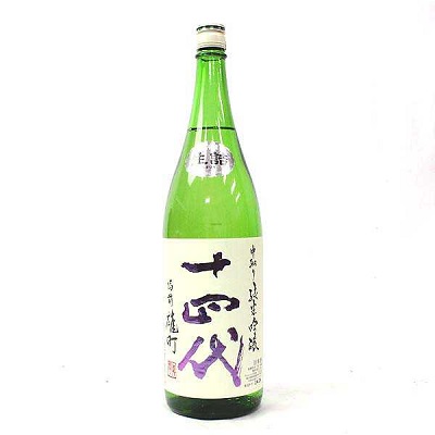 十四代 純米吟醸 中取り 備前雄町 古酒 １８００ｍｌ - お酒買取専門店