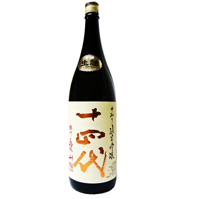 高木酒造　十四代　中取り純米吟醸　愛山　生詰め　1800ml