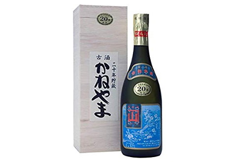 かねやま 20年 限定秘蔵酒 泡盛 - 焼酎