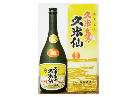 本場泡盛 久米島の久米仙 ４０度 古酒 仲里酒造