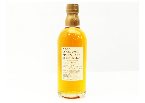 ニッカウヰスキー　宮城峡蒸溜所限定　原酒　シングルカスク　10年　180ml