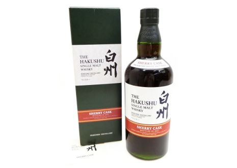 岩手県奥州市のお客様から白州シェリーカスク２０１２を宅配買取させて頂きました。