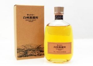 福岡県北九州市のお客様からシングルモルト白州蒸留所限定を宅配買取させて頂きました。