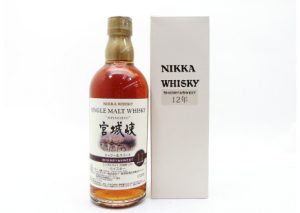 茨城県下妻市のより宮城峡１２年シェリー＆スイートを宅配買取させて頂きました。