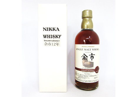 余市 １２年 シェリー＆スイート シングルモルト ニッカ - お酒買取 ...