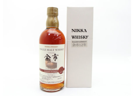 岐阜県羽島市のお客様からNIKKA（ニッカ）余市１２年 シェリー＆スイートを宅配買取させて頂きました。