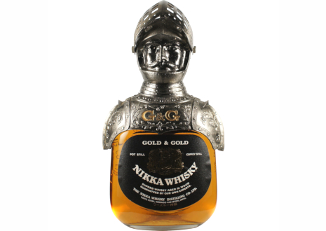 NIKKA（ニッカ） G&G 白ビン 西洋甲冑付き