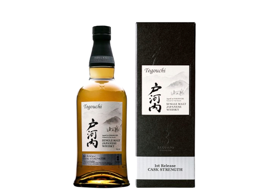 シングルモルトウイスキー戸河内１st Release CASK STRENGTH