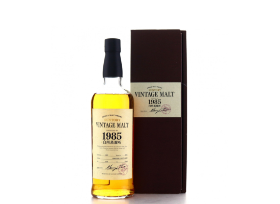 SUNTORY VINTAGE MALT 1990 白州蒸溜所